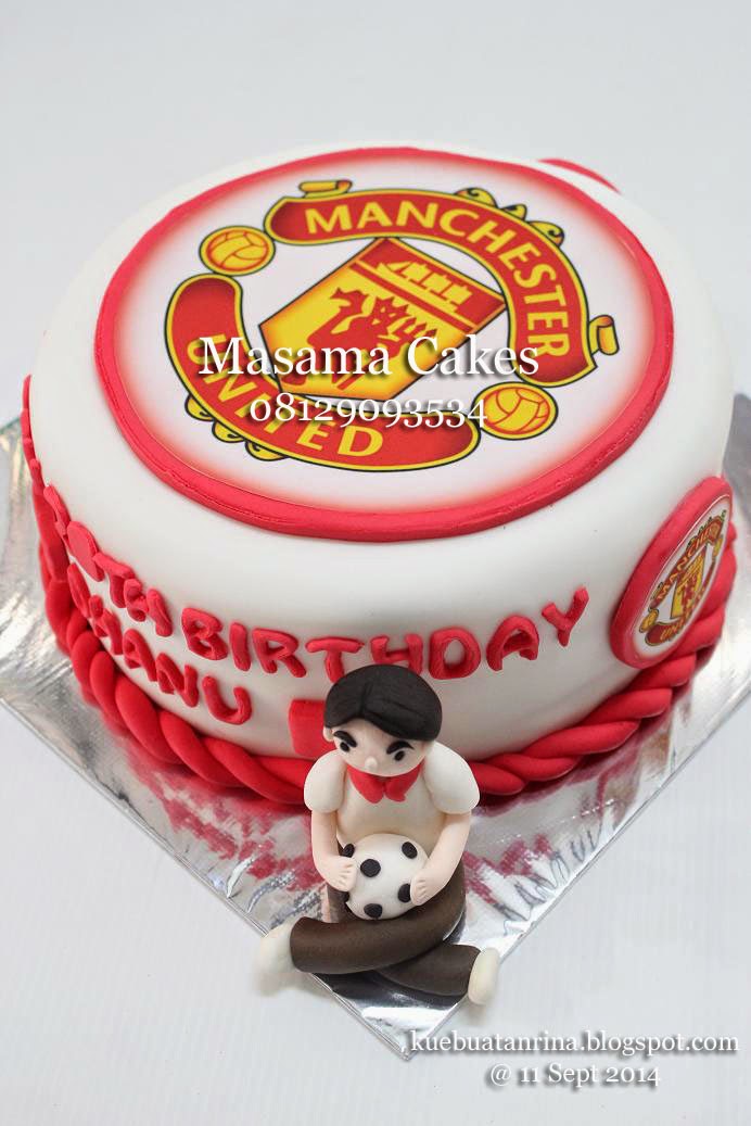 Masama Cakes Machenster United Birthday Cake, Pesana Mbak