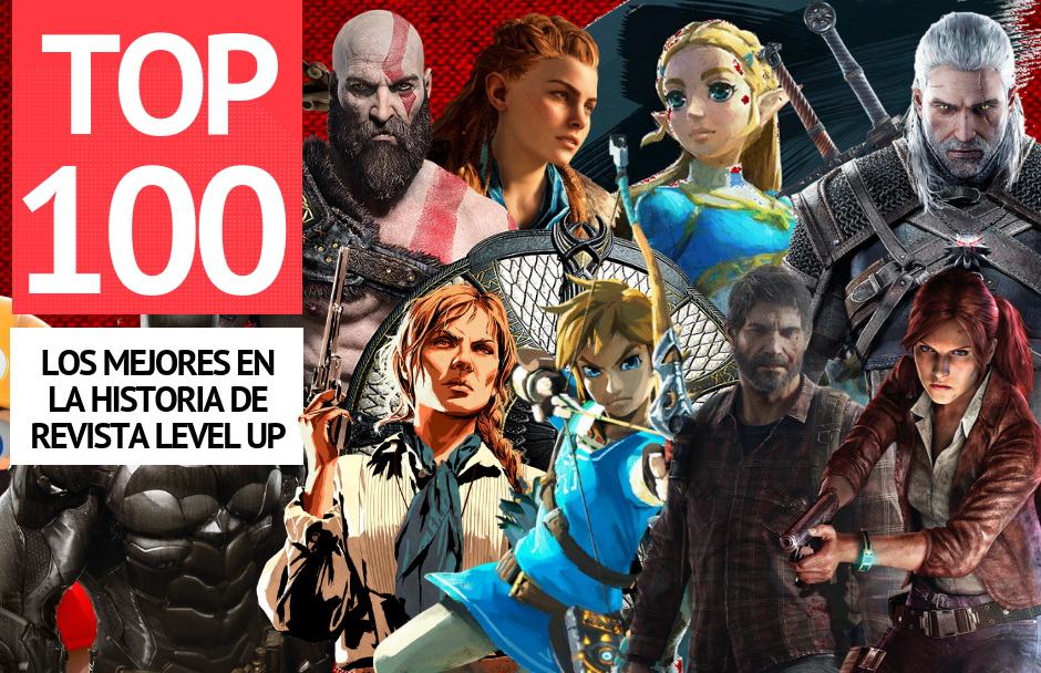 Los mejores 100 videojuegos en la historia de Revista Level Up