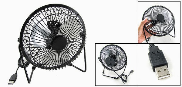 DEETHOVEN SHOP USB Mini Fan Kipas Angin Mini USB Bahan 