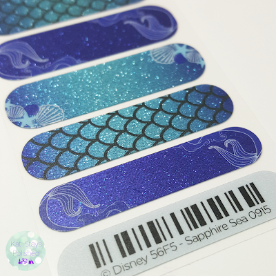 Disney Collection by Jamberry - Sapphire Sea | Kat Stays Polished