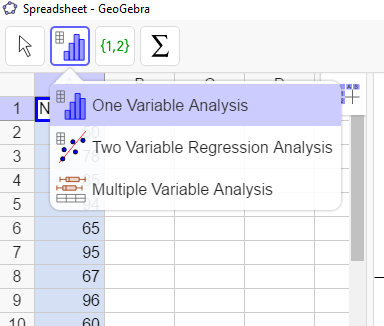 Cara Membuat Tabel Distribusi Frekuensi Histogram Dan Poligon Frekuensi Menggunakan Geogebra Belajar Geogebra