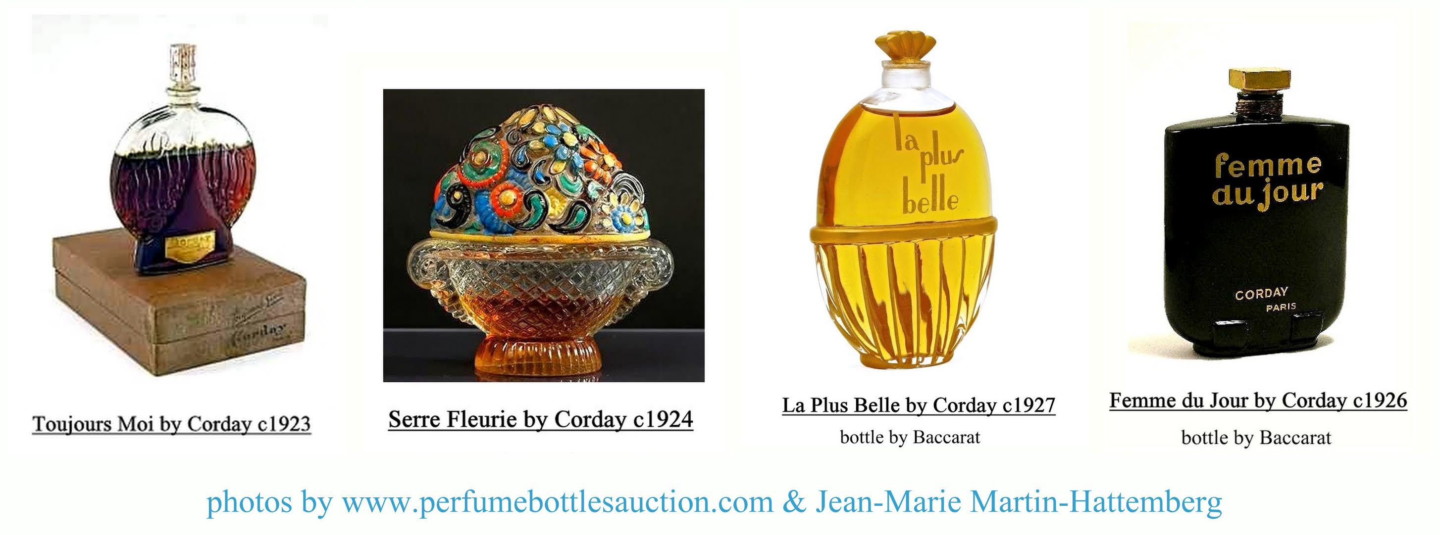 French Art Deco Lalique Perfume Bottle Atomizer Corday Paris 1930