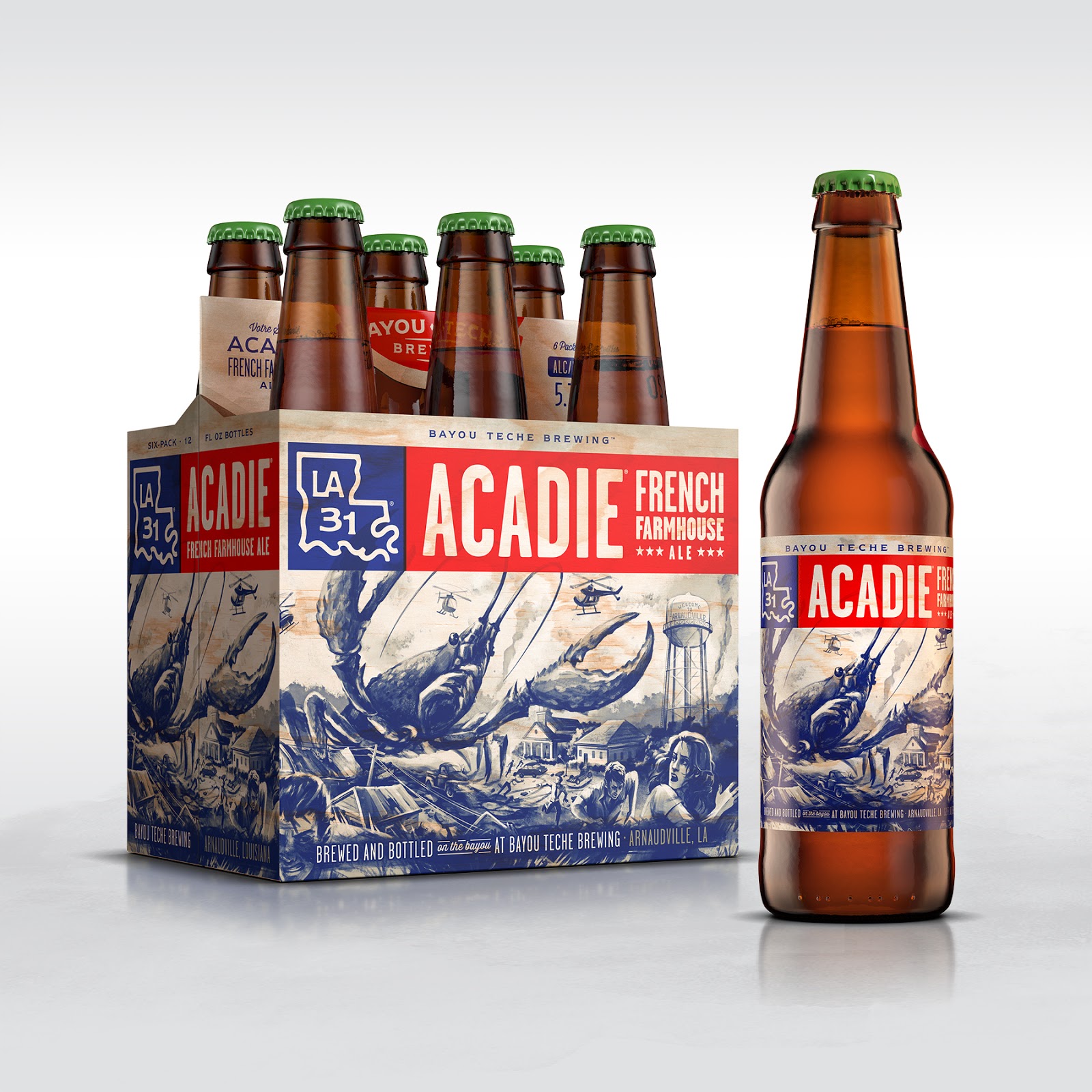 Bayou Teche Brewing Launches Rebranded Flagship Beers on Packaging of the World Creative
