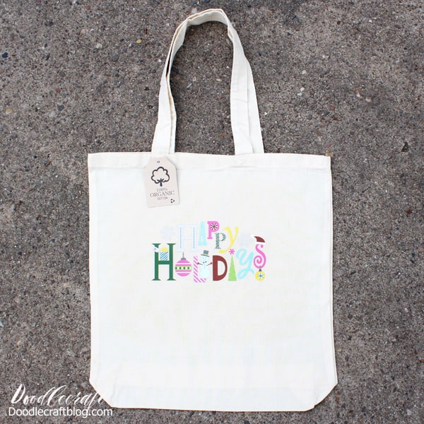 Cricut: How to Personalise a Tote Bag with Iron-On