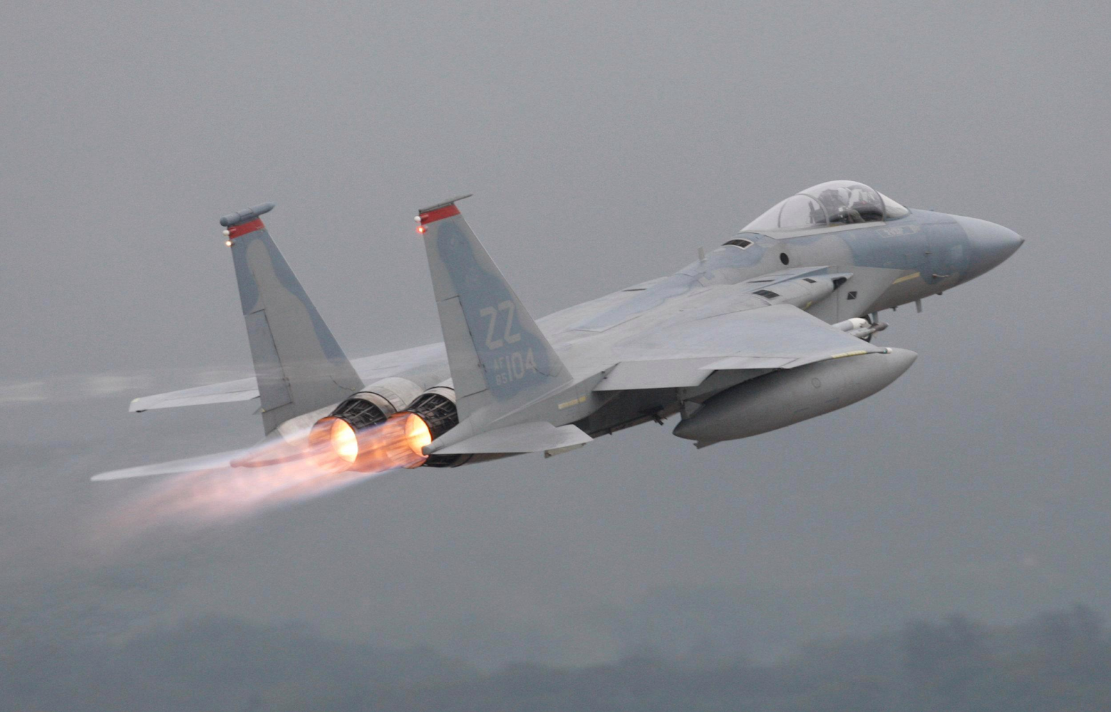 desarrollo defensa y tecnologia belica Avión de combate F15 de EE.UU