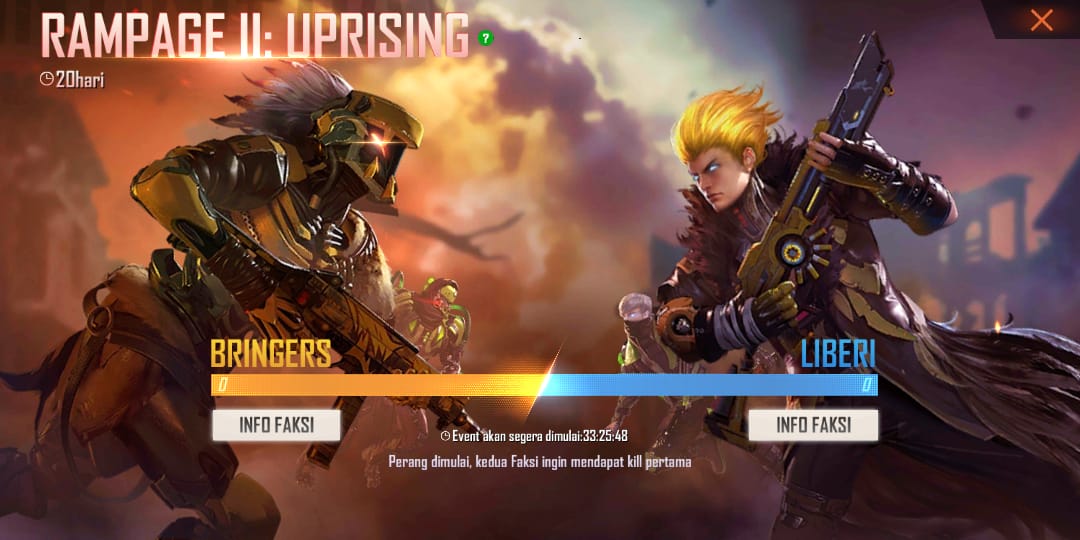 Event Rampage Cara Mendapatkan Bundle Legendaris Famine