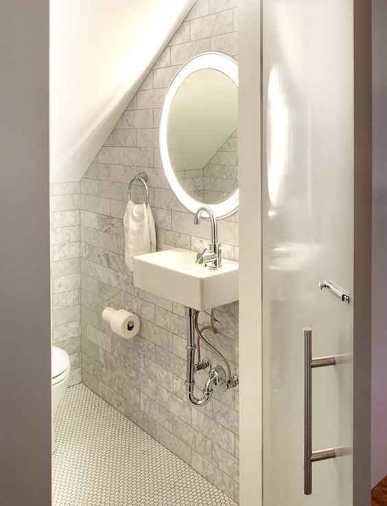 30+ Small Toilets Under Stair Design Ideas ARA HOME