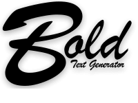 bold text generator - Stylish Text Generator