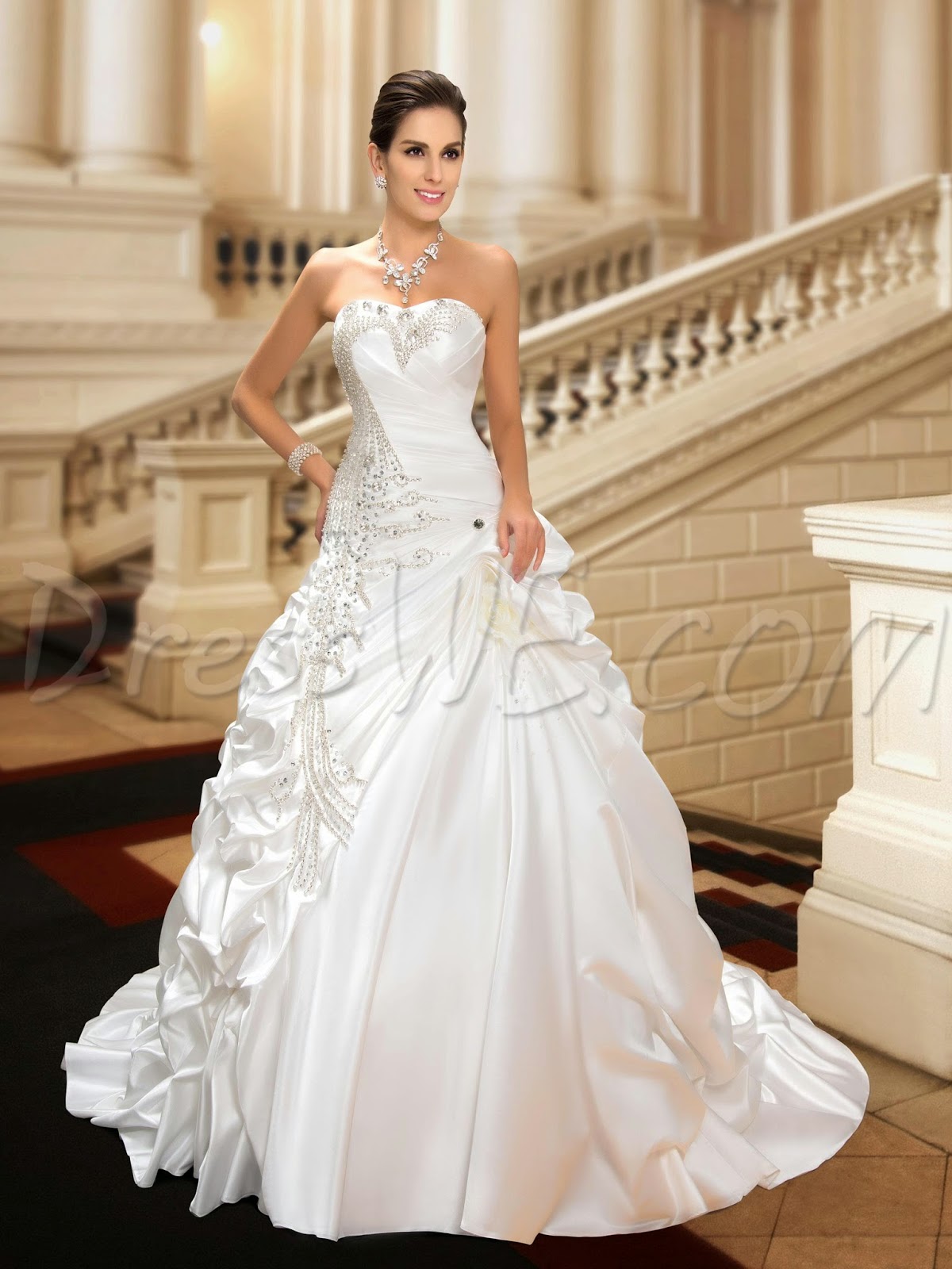 Cheap designer wedding dress