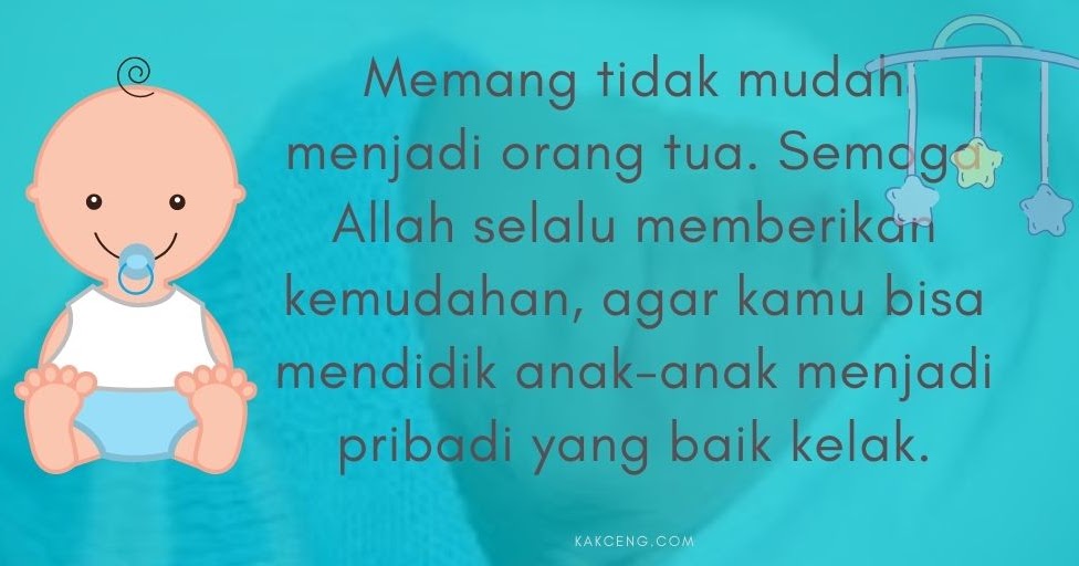 Doa Ucapan Untuk Baby Baru Lahir - malayfana