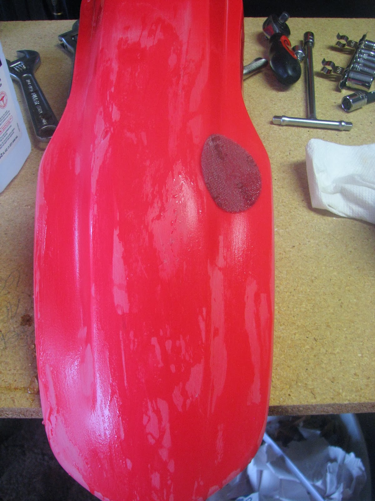 Dirt Bike Information Restoring Dirt Bike Plastics ABC From Sanding to the Clear Coat
