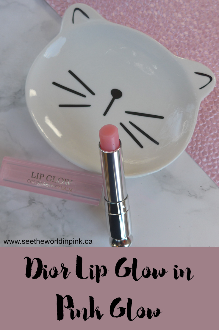  A Lovely Tinted Lip Balm ~ Dior Lip Glow in Pink Glow