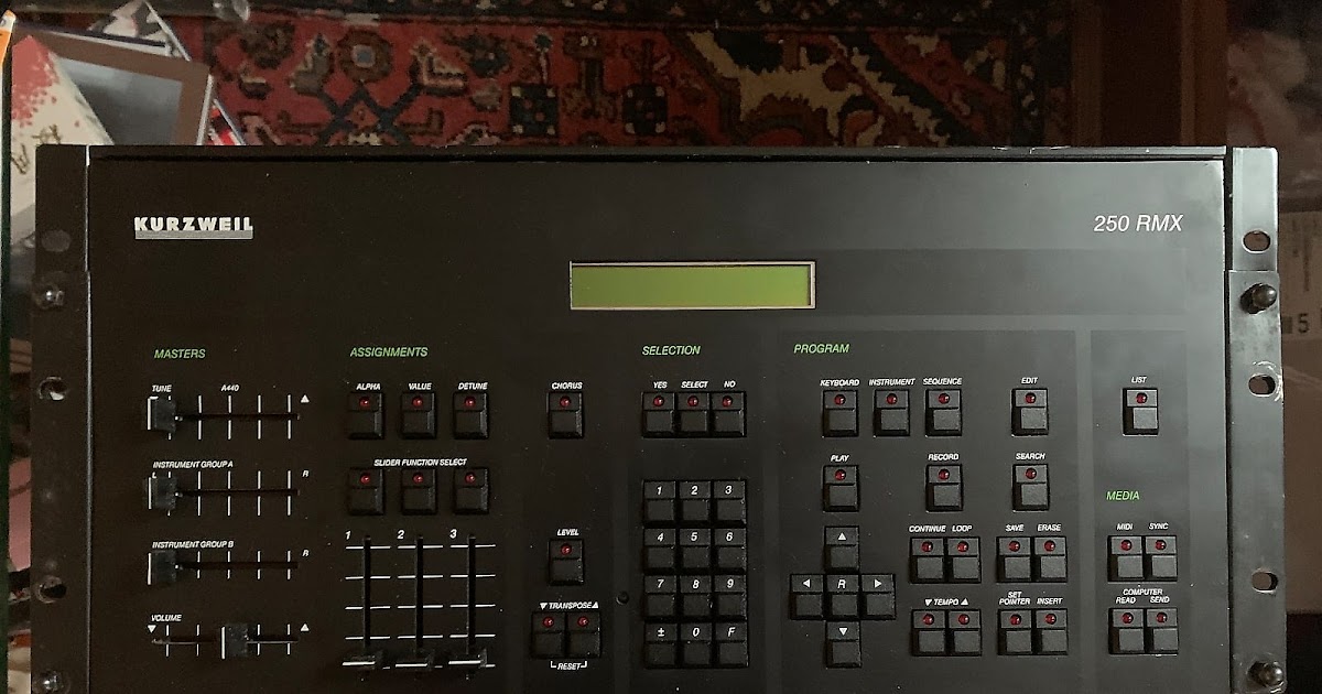 MATRIXSYNTH: Kurzweil 250 rmx