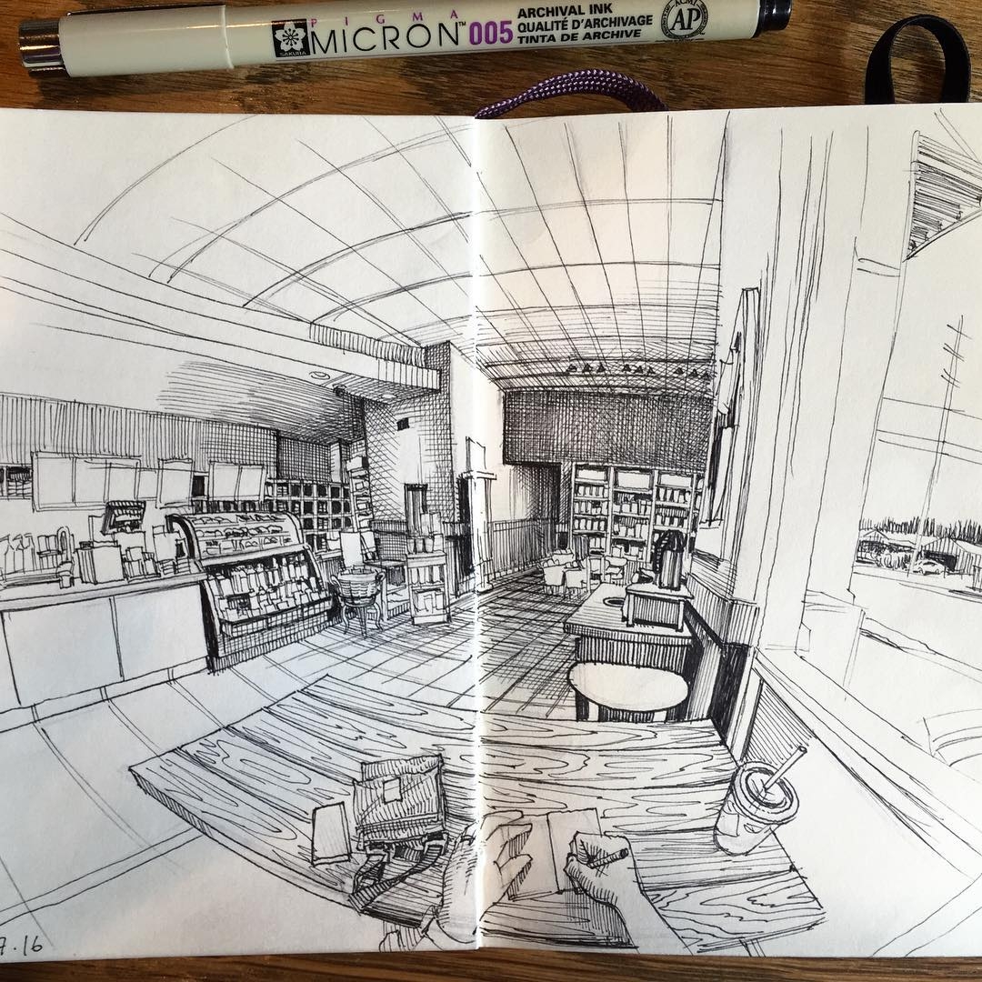 Design Stack A Blog about Art, Design and Architecture Urban Sketcher