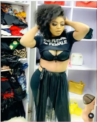 “I Rented an Entire Cinema to Watch COMING to AMERICA 2 with my boyfriend” – Bobrisky Brags