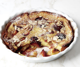 French Food Friday - Plum Clafoutis