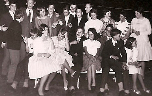 Klassenavond op 25 mei 1960, van klas 2C