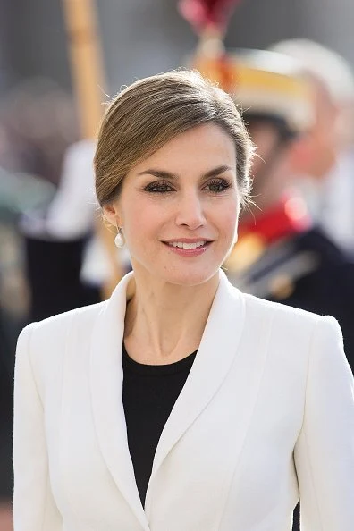 Queen Letizia of Spain attends the Pascua Militar ceremony at the Royal Palace