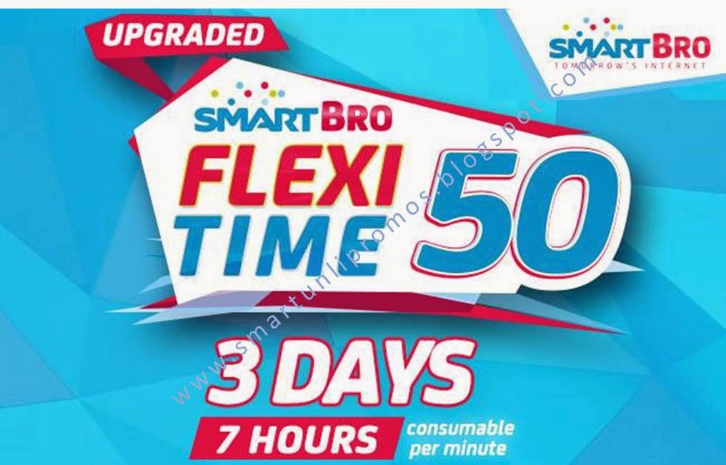 Smart Bro FlexiTime Internet Promo | SMART Promos
