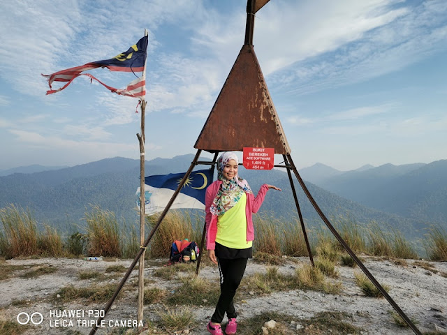 Puncak Bukit Berekeh di Sungai Siput Perak