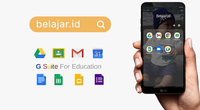 Gampang, Cara Menambahkan Akun belajar.ID di HP Smartphone - Mulyono