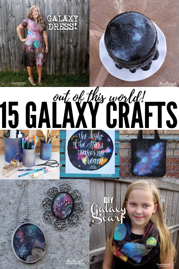 15 Out of this World Galaxy Crafts + DIY's!