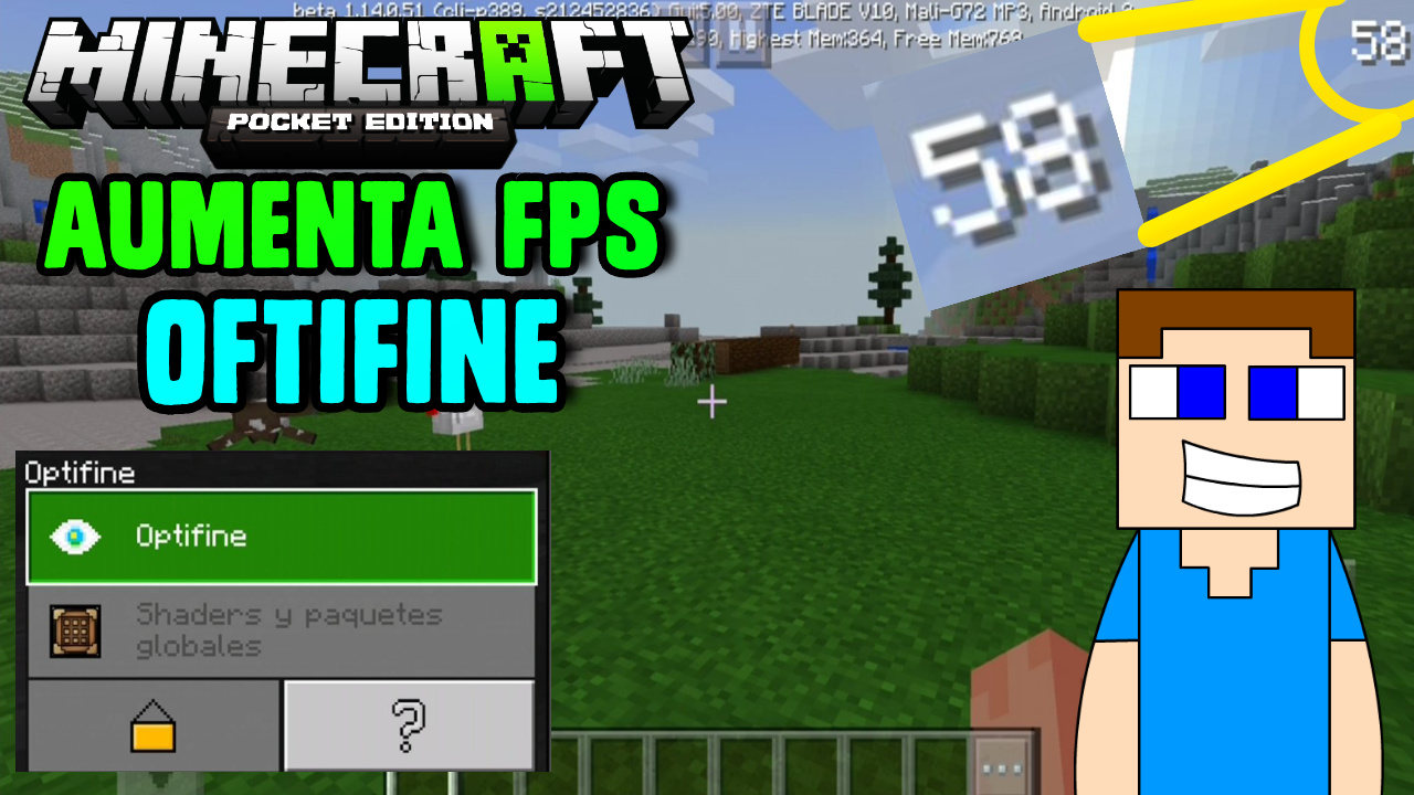 Optifine For Minecraft Pocket Edition