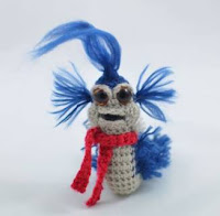 PATRON GRATIS GUSANO DEL LABERINTO (LABYRINTH) AMIGURUMI 1254