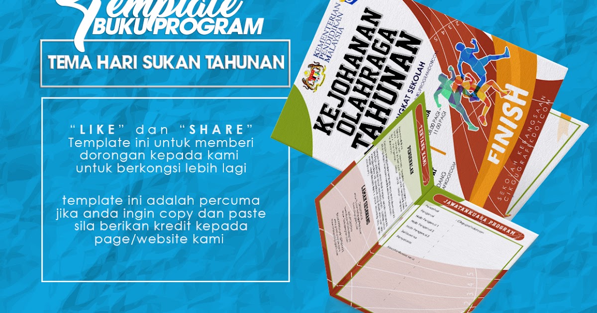 BUKU PROGRAM DOT COM: Template Buku Program Sukan Tahunan V1