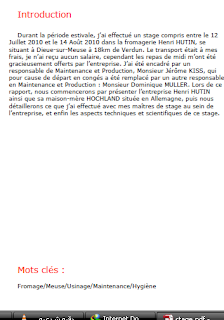 rapport de stage bts maintenance des systèmes de production