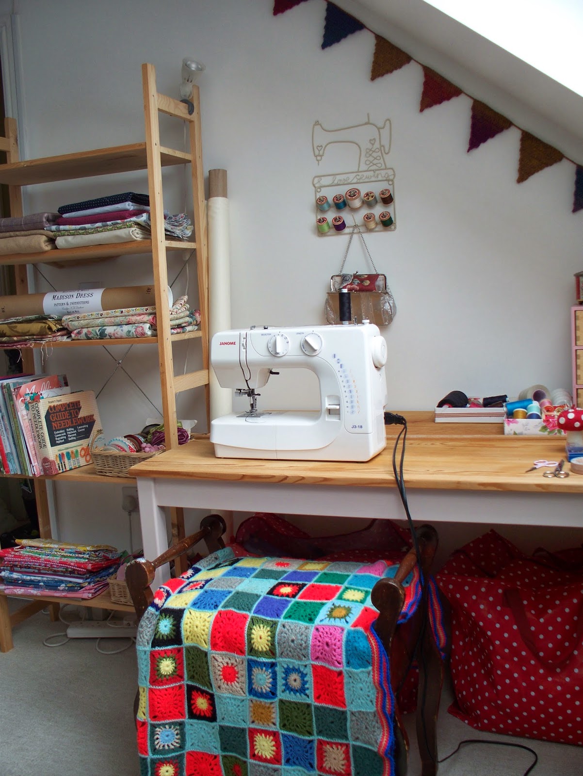 Lavender Attic My Sewing Room