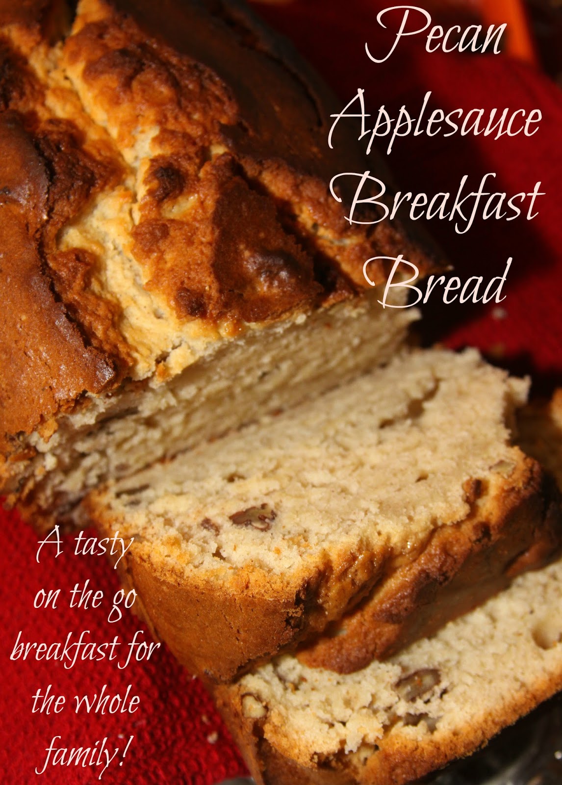 Applesauce Pecan Bread