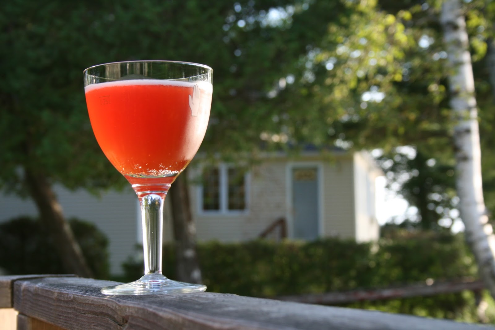 Meek Brewing Co. Tasting Raspberry Zombie Printemps