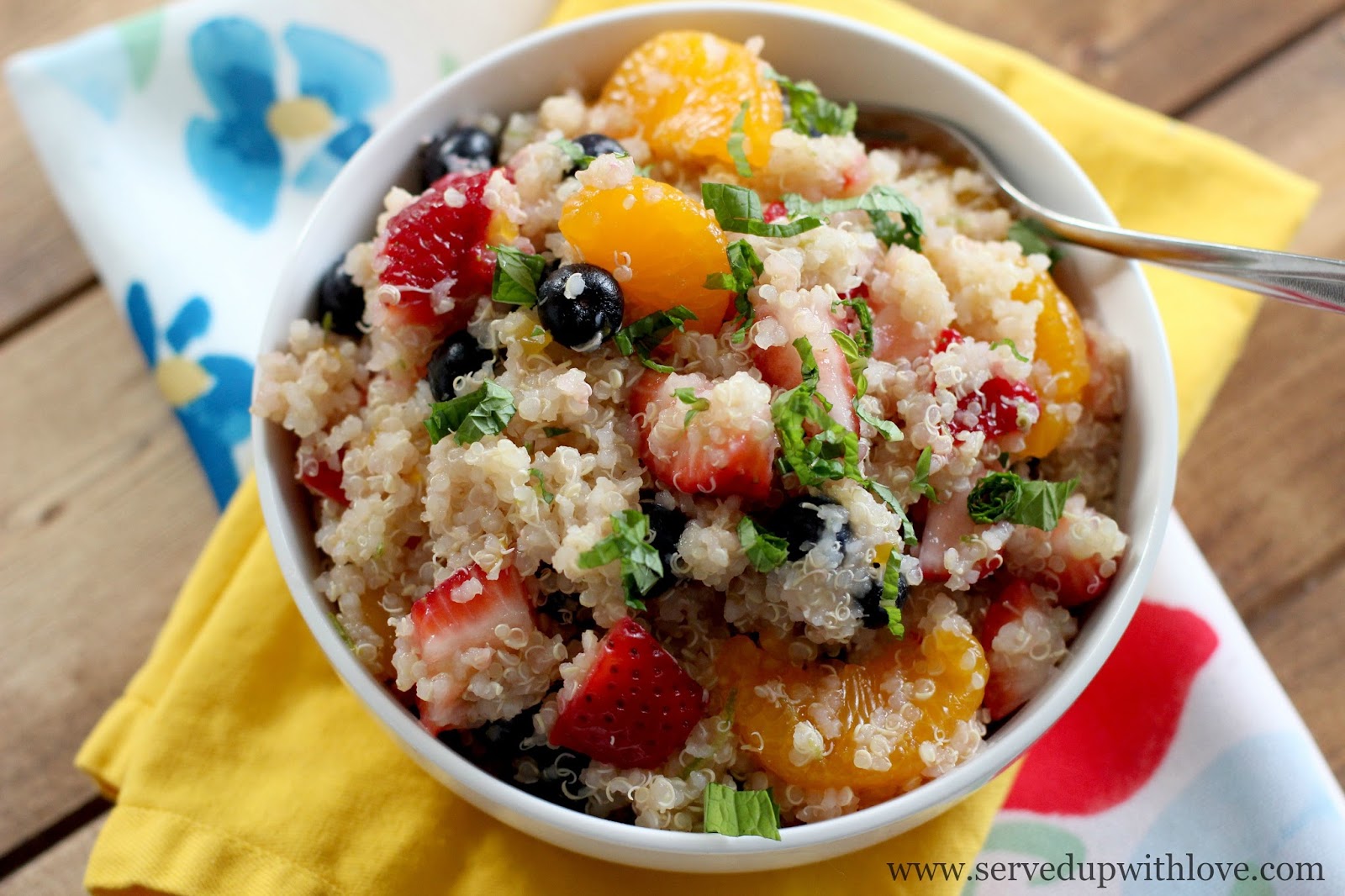 Served Up With Love: Quinoa Fruit Salad