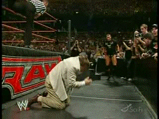 Randy Orton soccer kick gif