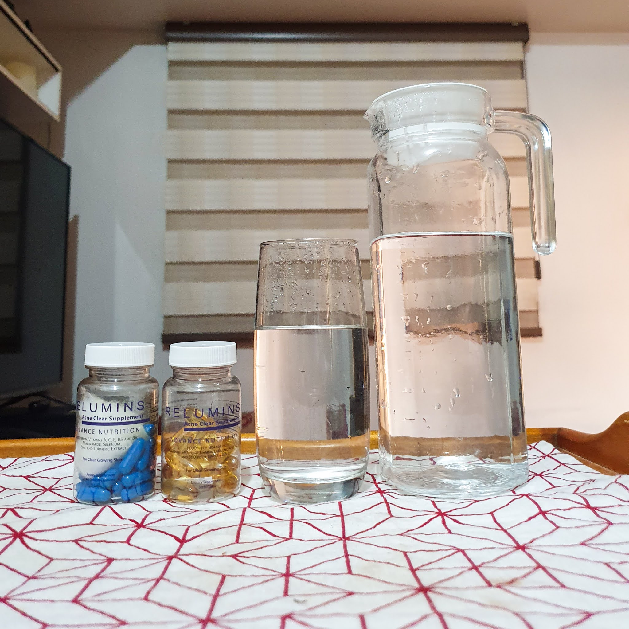 relumins acne clear supplement