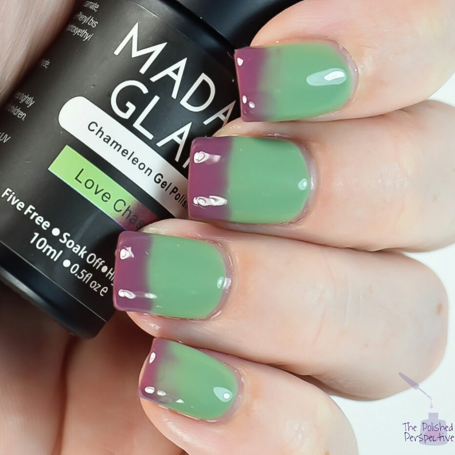 The Polished Perspective Madam Glam Chameleon Gel Polish Swatch and Review