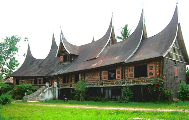 View Rumah Adat Gadang Dari Sumatera Barat Gif