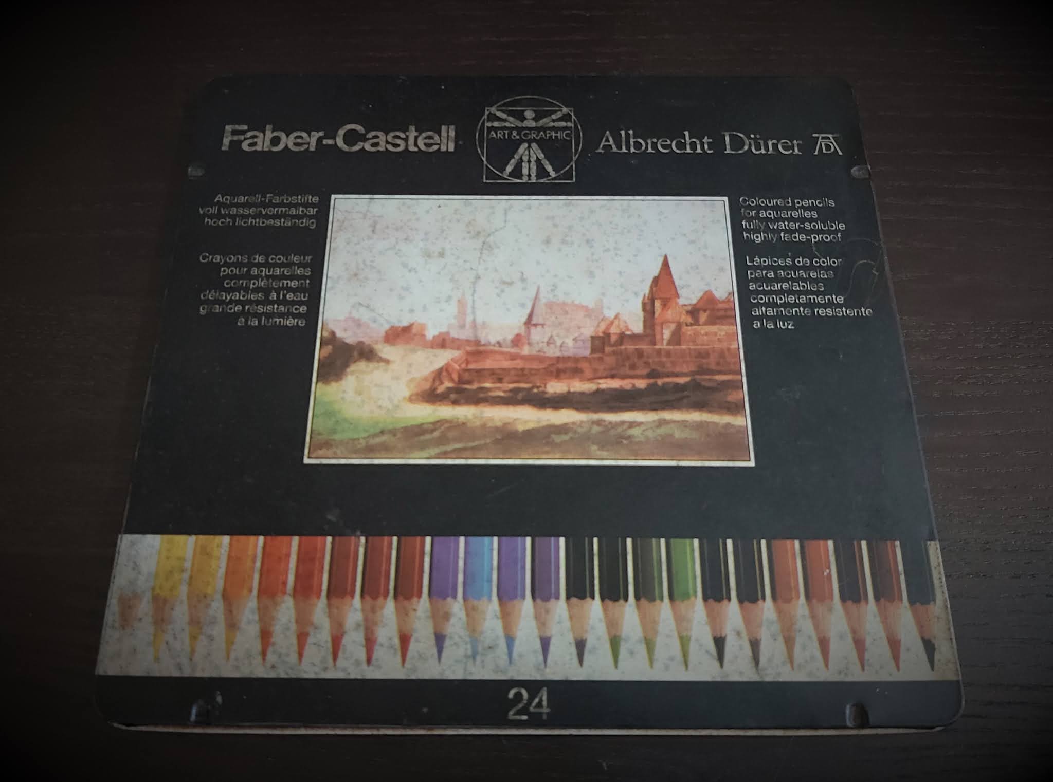 Colores Faber Castell Albrecht Durer Acuarelables Profesional x 12