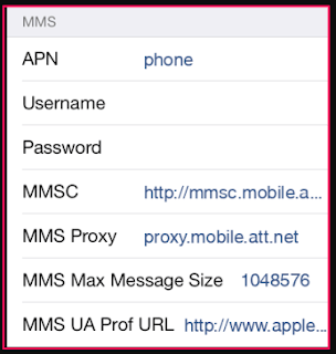 GoPhone APN settings for iPhone
