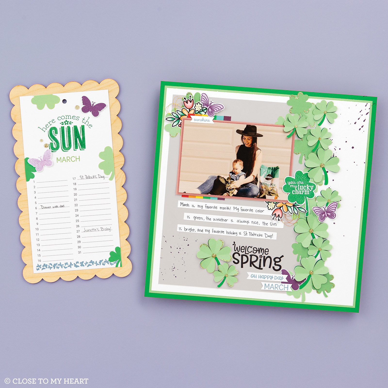 CTMH MarchApril 2021 Catalog + March Stamp of the Month The Leaf Studio