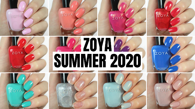 Zoya splash summer 2020 collection