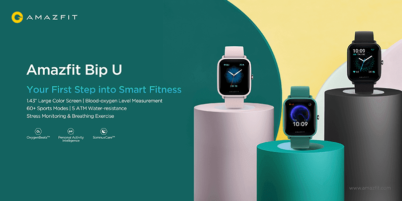 Amazfit Bip U coming to PH on November 23, priced at PHP 3,090