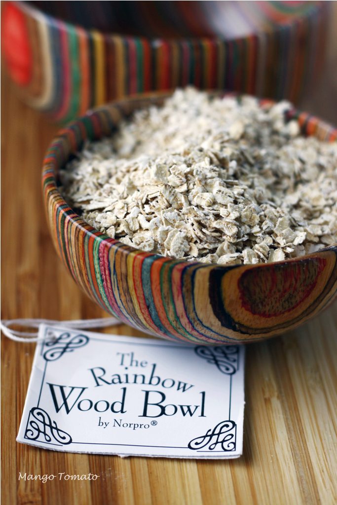 Mango & Tomato Savory Oatmeal for Breakfast