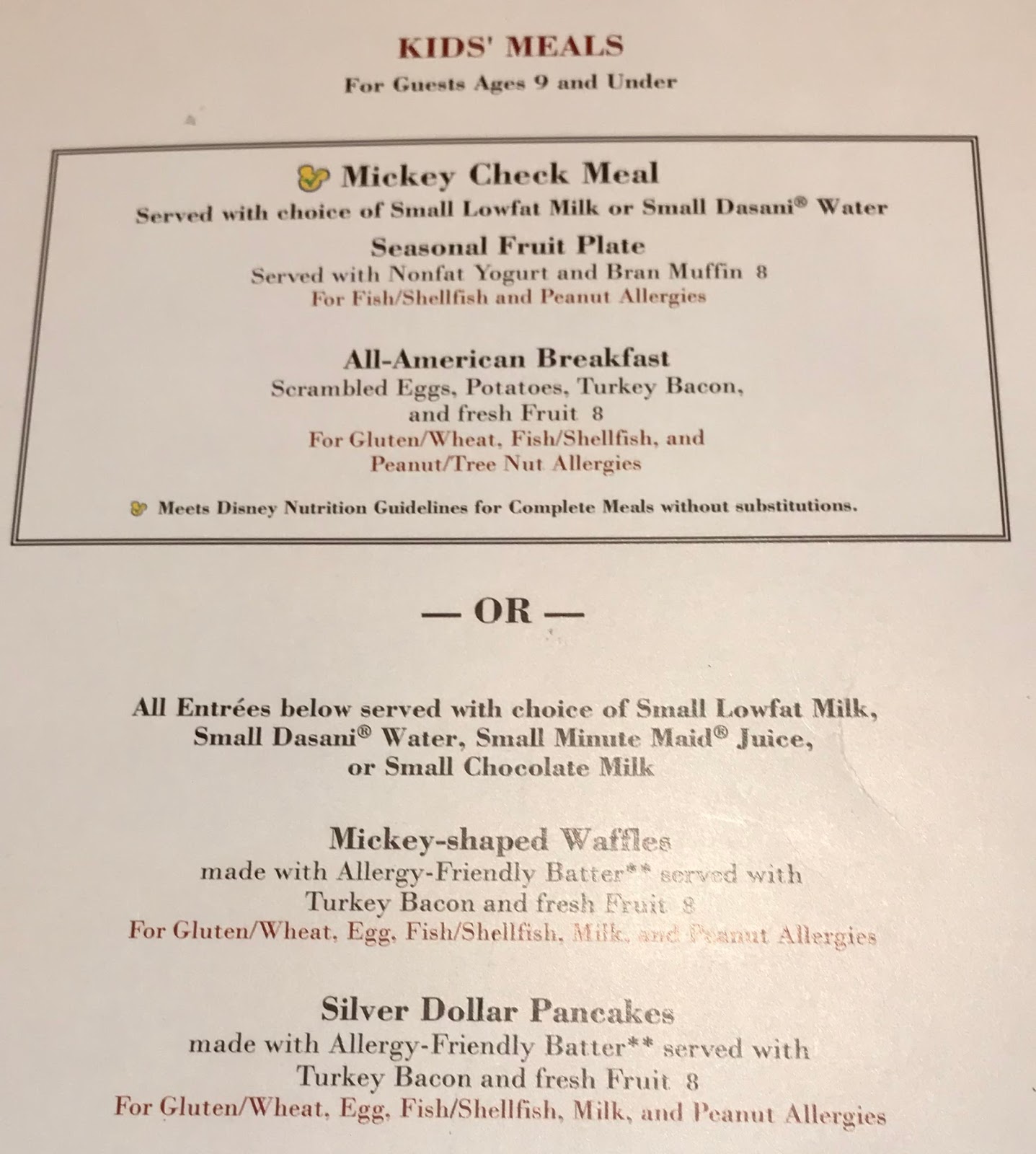 Alexis's Gluten Free Adventures Carnation Cafe Disneyland Park