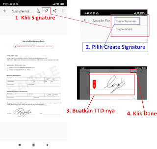 Cara Membuat Tanda Tangan Digital di HP Android