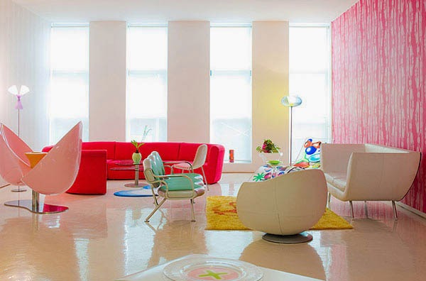 Creative Loft Interior Decoration By Karim Rashid