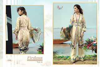 Shree fab Firdous Exclusive collection vol 8 pakistani suits