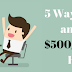 5 Ways To Earn An Extra $500 Per Month From Home