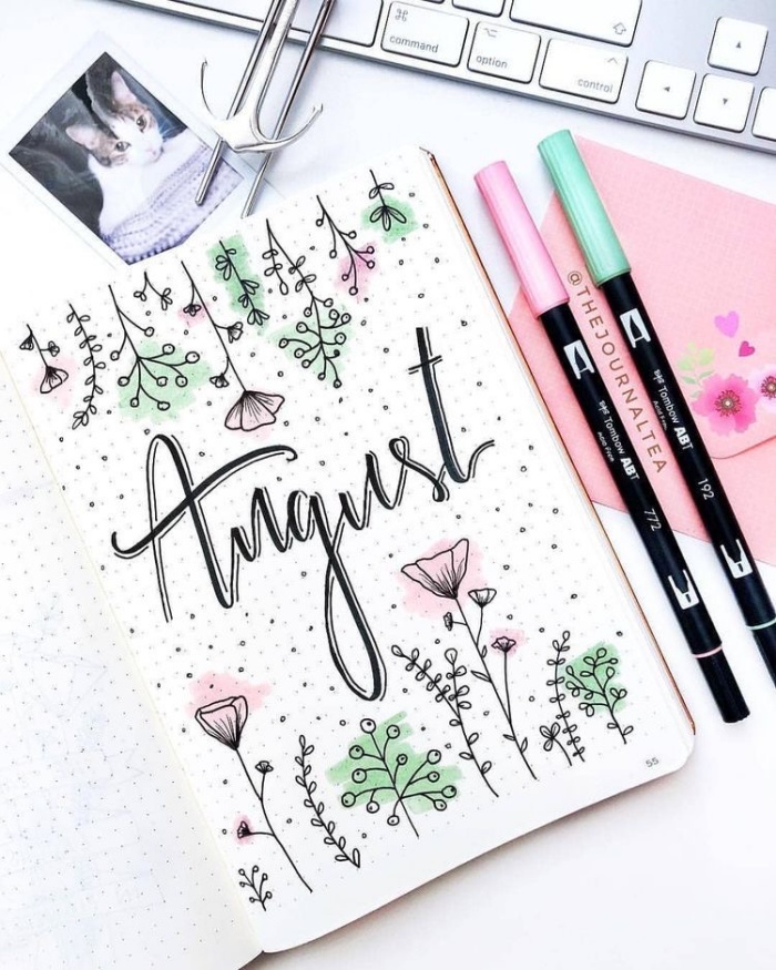 Ideas para portadas de Agosto | annie's place⠀